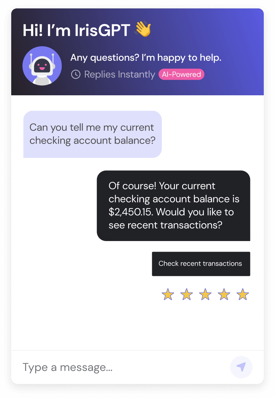 finance support agent