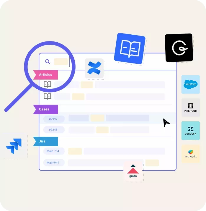 Start deflecting more than 40% tickets within a matter of days